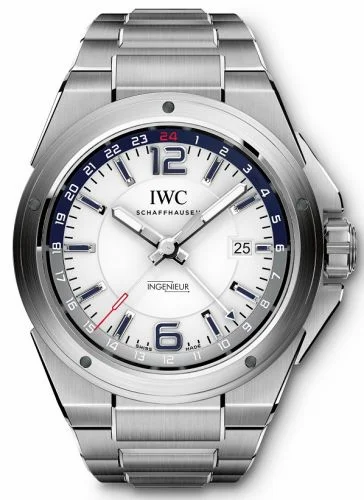IWC Ingenieur Dual Time White IW3244-04 (3244-04, IW324404)